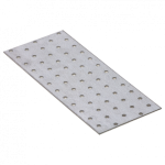 Перфорированная монтажная пластина PP18 200x120x2,0 мм DOMAX