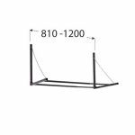 Car Wheel Storage Rack SGO, Adjustable - Image 2