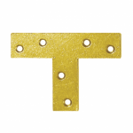 T-shaped fixing angle bracket KT1 70x50x16x2,0 mm DOMAX