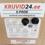 Саморезы AR2 4.8x50mm RAL 9005, 100шт. - Image 3