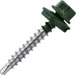 Self-drilling screws AR2 4.8x28mm RAL 6005, 250pc.