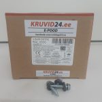 Katusekruvi metall-puu AR 4.8x28mm Zn, 250tk/pakk terav ots - Pilt 2