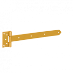 Heavy Duty Gate Hinge ZBW500 500x40x110x4.0 mm, Zn Yellow