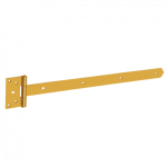 Heavy Duty Gate Hinge ZBW600 600x40x110x4.0 mm, Zn Yellow