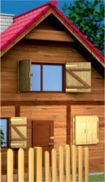 Петля для ворот ZBD400 C 400x45x90x3,0 мм черная - Image 4