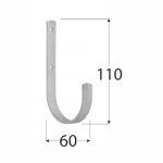 Konks 110x60 mm HMU 110 - Pilt 2