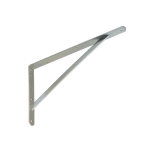 Reinforced Steel Shelf Bracket WSWP400G 400x250x4,0 mm Zn DOMAX