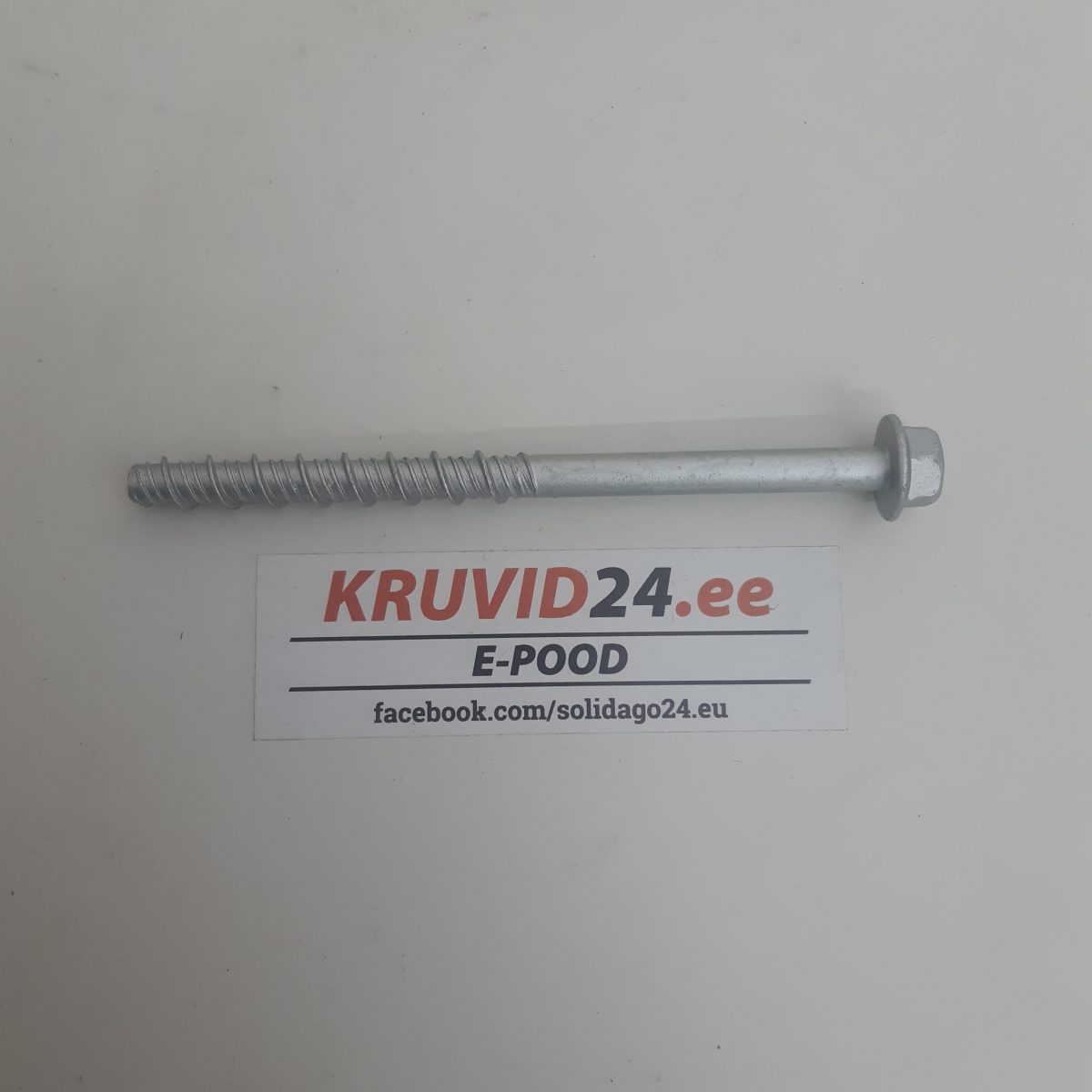 Concrete screw PBW 7.5x100 hex head Domax (50 pcs.pack) - Image 5