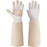 Long Garden Gloves  (leather) - Image 2