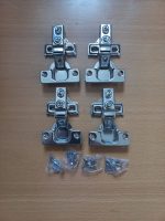 Furniture hinge with closer 4pcs - Image 8
