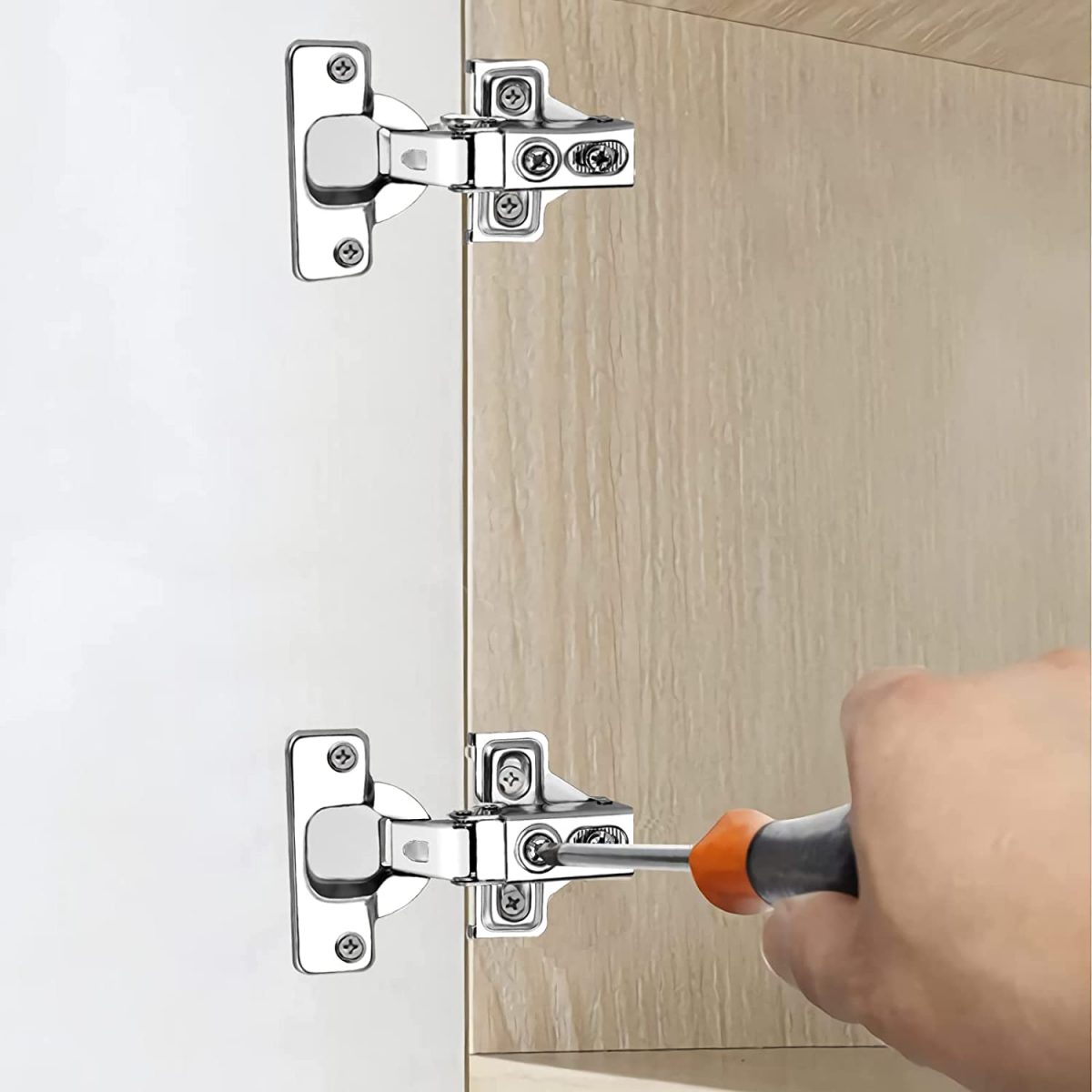 Furniture hinge with closer 4pcs - Image 7