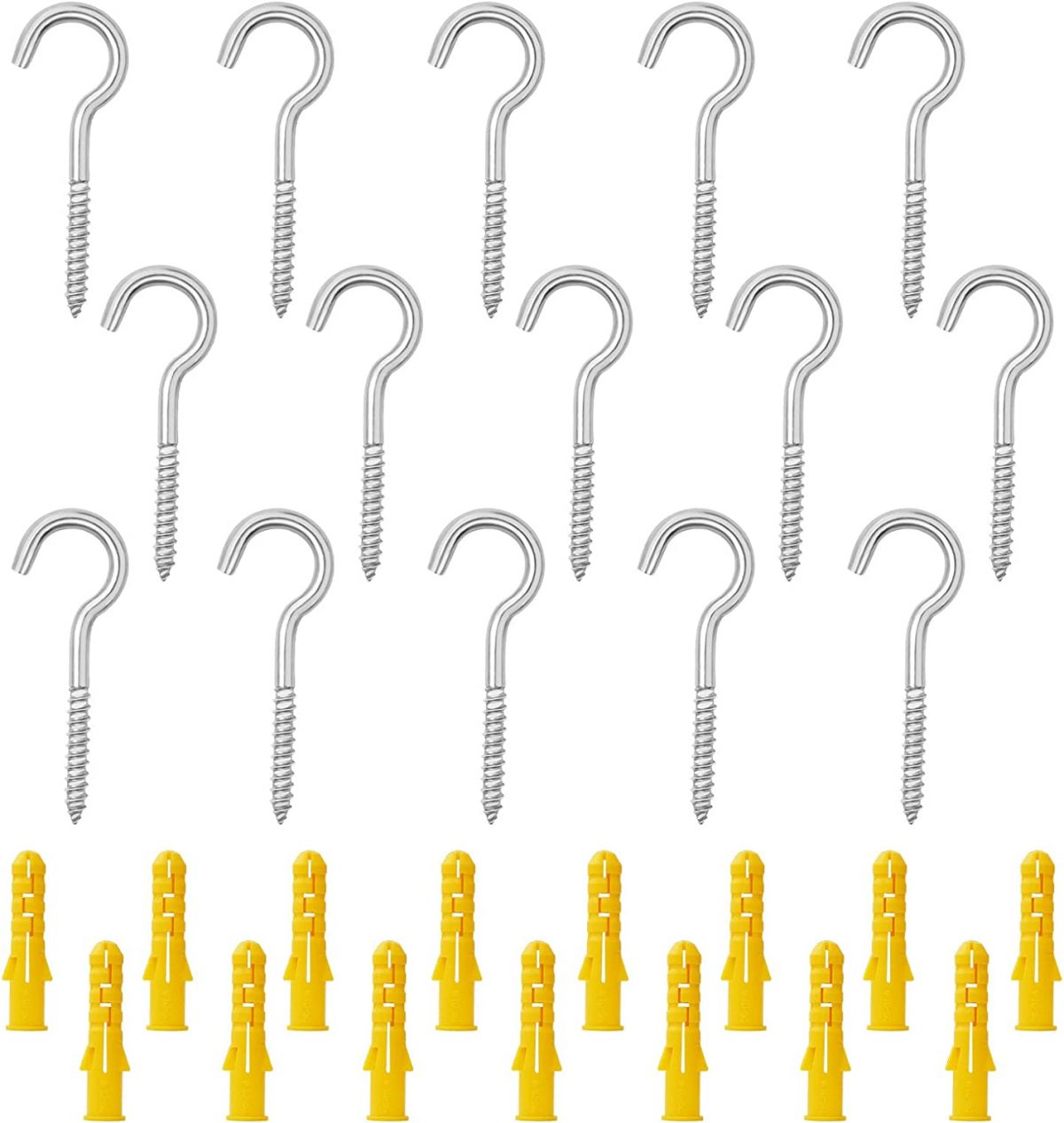 Set of hooks and dowels 15pcs. M6 - Image 7