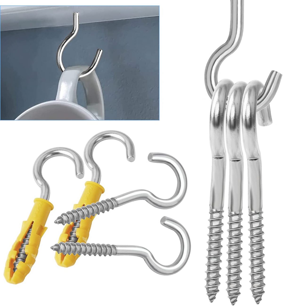 Set of hooks and dowels 15pcs. M6 - Image 5