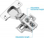 Furniture hinge with closer 4pcs