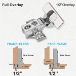 Furniture hinge with closer 4pcs - Image 4