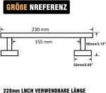 Настенная вешалка для полотенец 23 см - Image 2