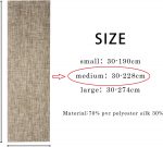 Tablecloth 2280x300 mm, brown - Image 3