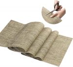 Tablecloth 2280x300 mm, brown