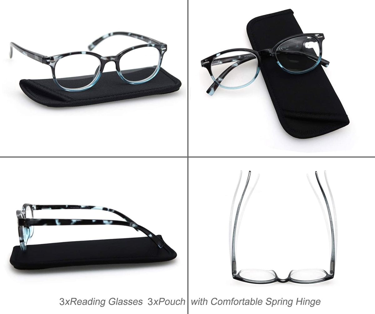 Reading glasses set of (3 Pack) +3.50 - Image 3
