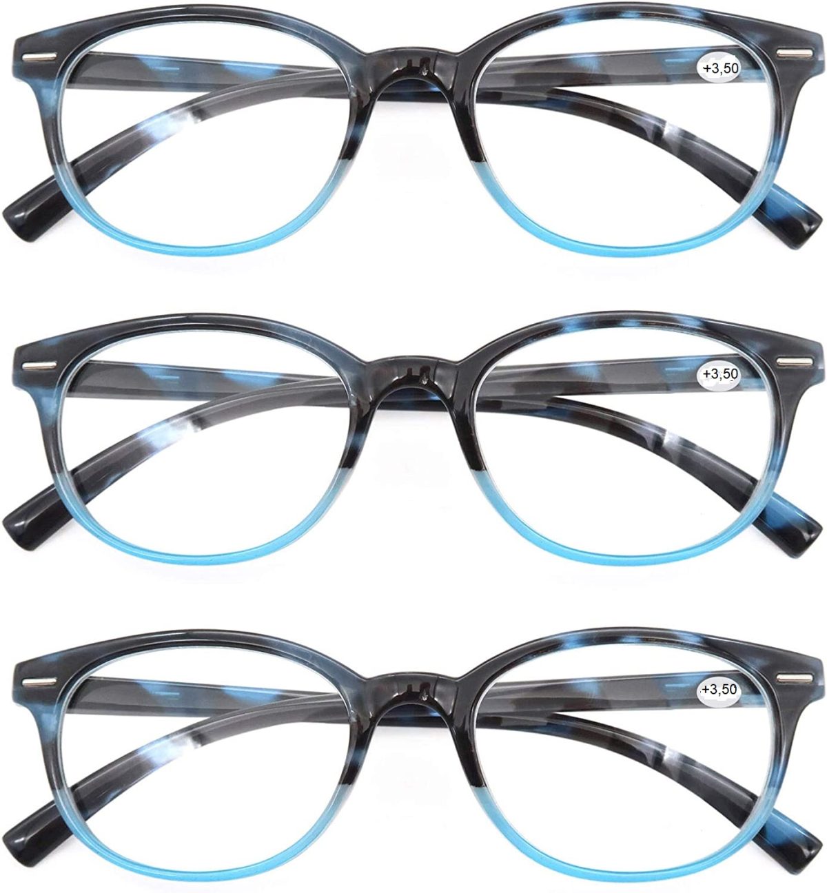 Reading glasses set of (3 Pack) +3.50 - Image 5