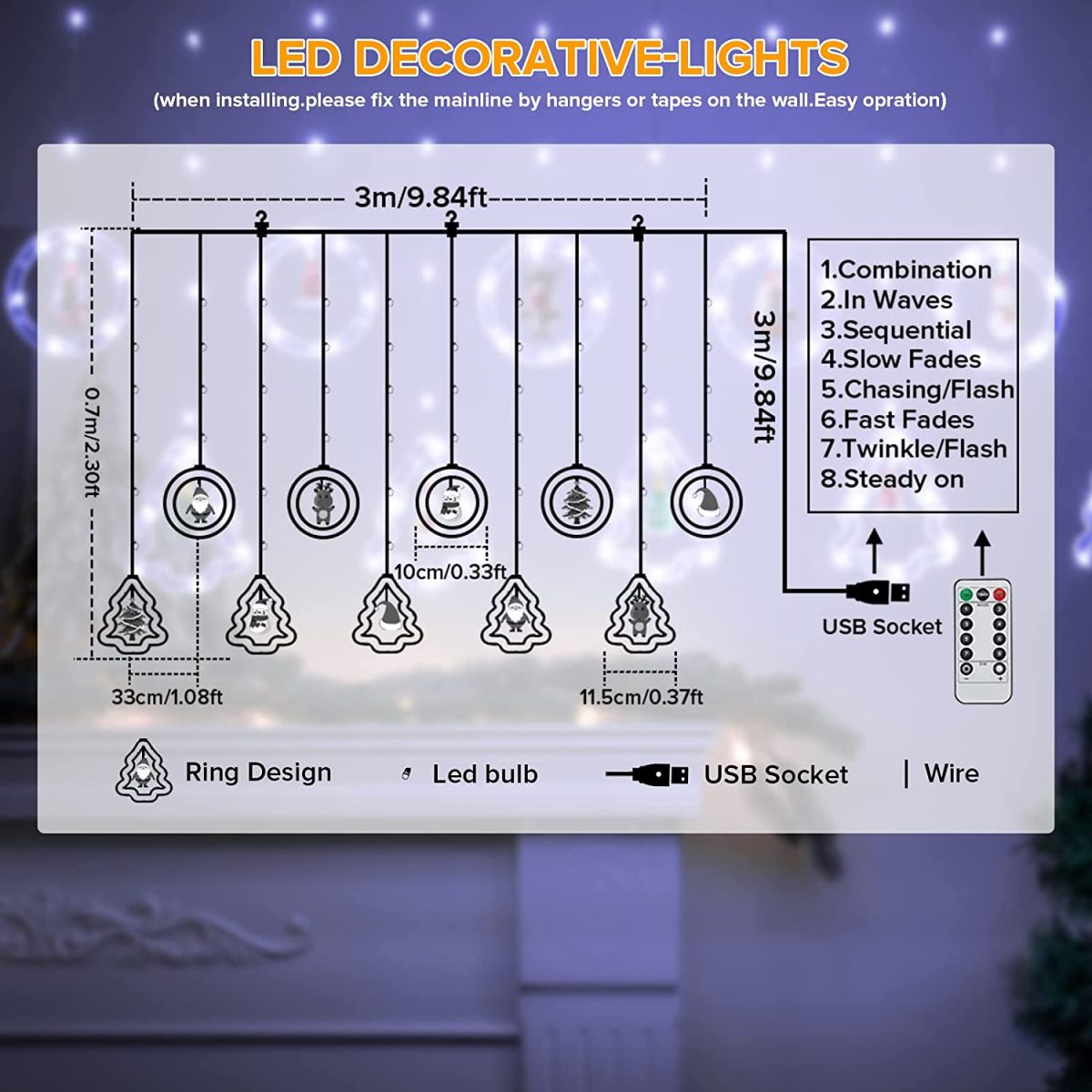 Christmas decoration LED - Image 8