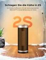 Тепловентилятор Dreo Solaris Slim H3 1800 Вт - Image 4