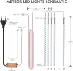 Christmas decorations LED 10 tubes - Image 4
