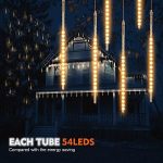 Christmas decorations LED 10 tubes - Image 2