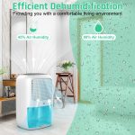 Air dryer portable HAMIIS, white, 350 ml - Image 6