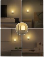 LED night light with sensor 0.6 W, Fulighture (2pcs) - Image 4