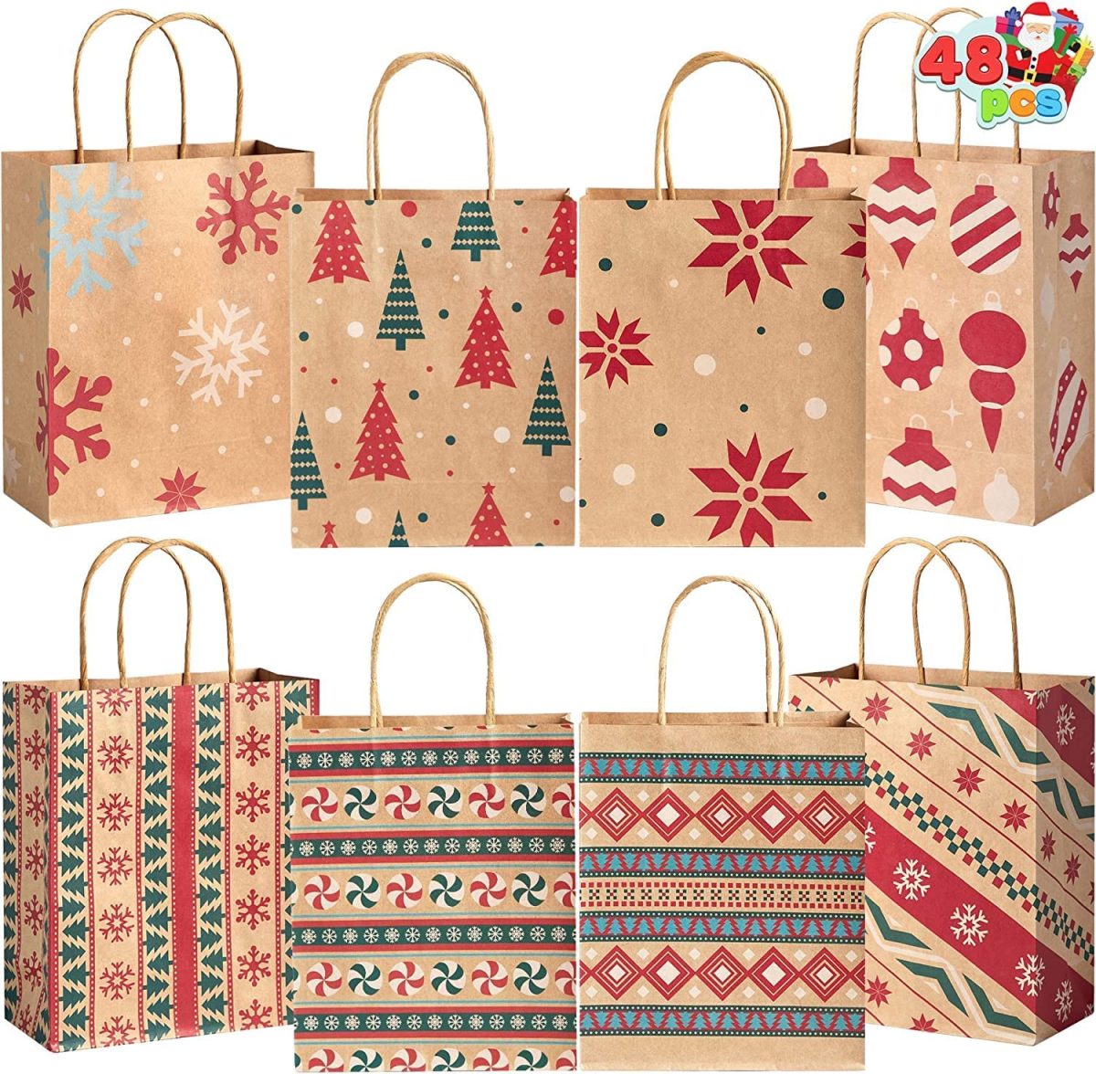 Spiraal pabersangadega paberkott 18,42+8,89x22,86cm (48 tk) - Pilt 4
