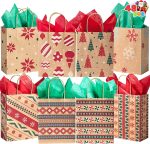 Spiraal pabersangadega paberkott 18,42+8,89x22,86cm (48 tk) - Pilt 6
