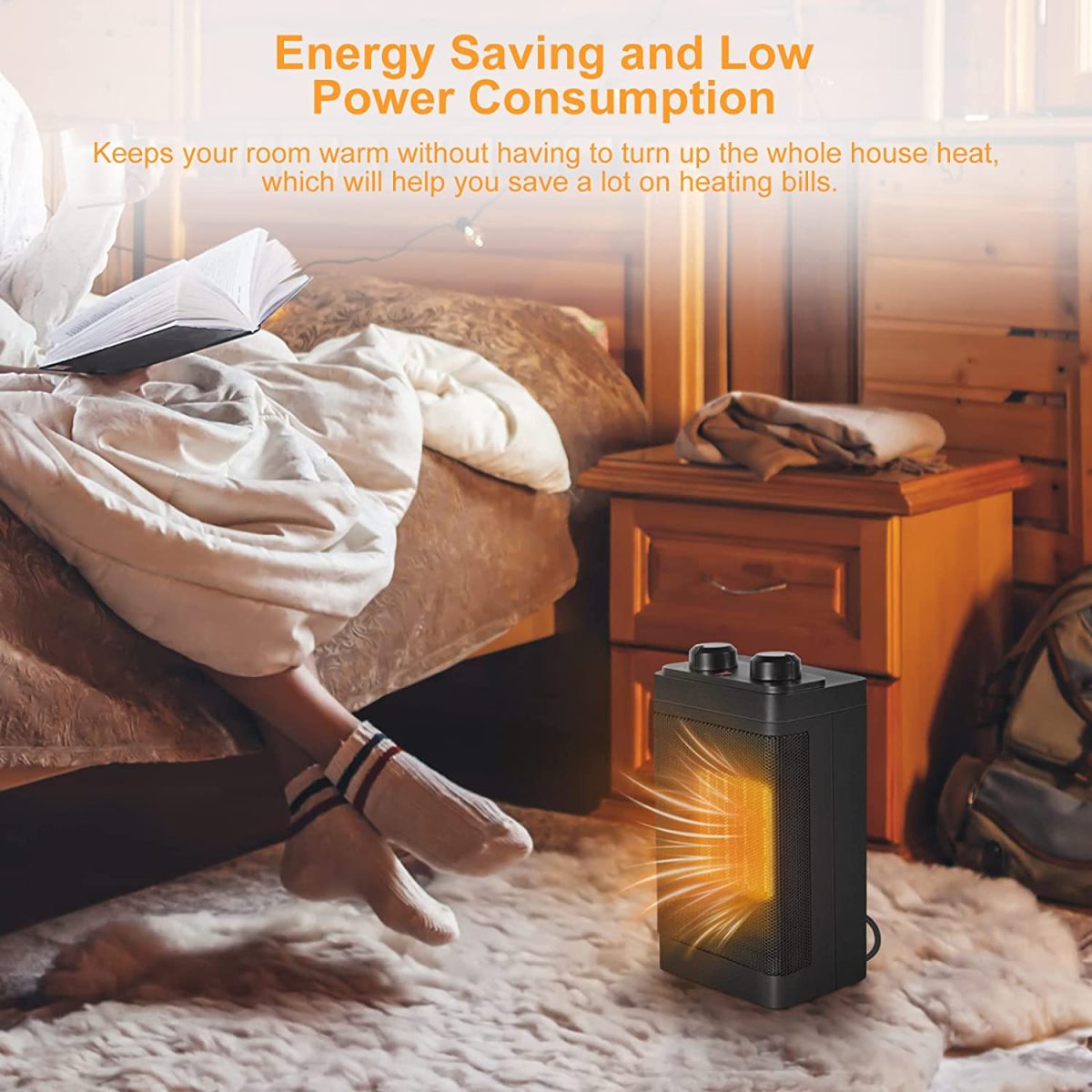 Тепловентилятор Sunexinlo 1500 W - Image 4