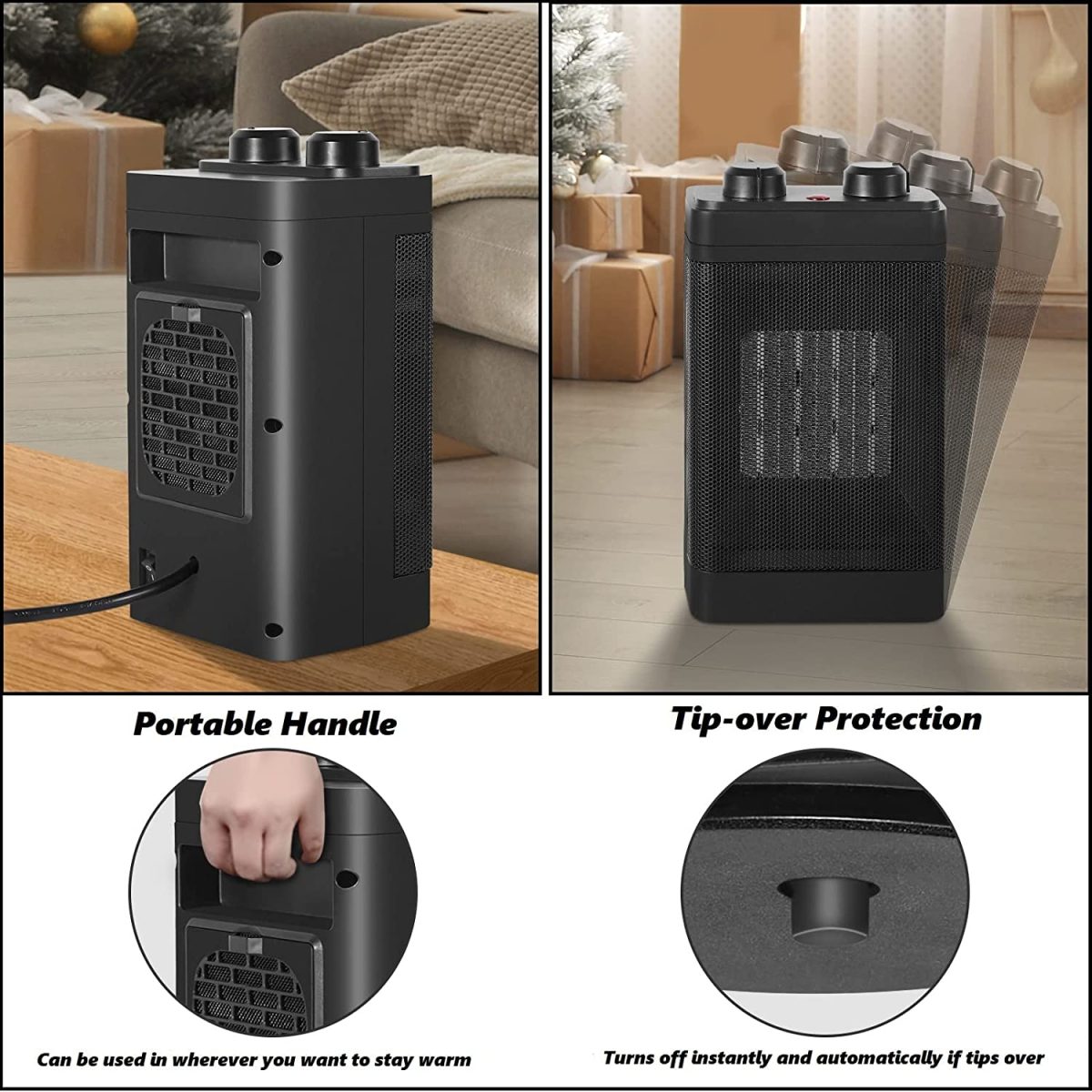 Тепловентилятор Sunexinlo 1500 W - Image 7