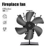 Stove Fan, 6 Blades Fireplace Fan - Image 6