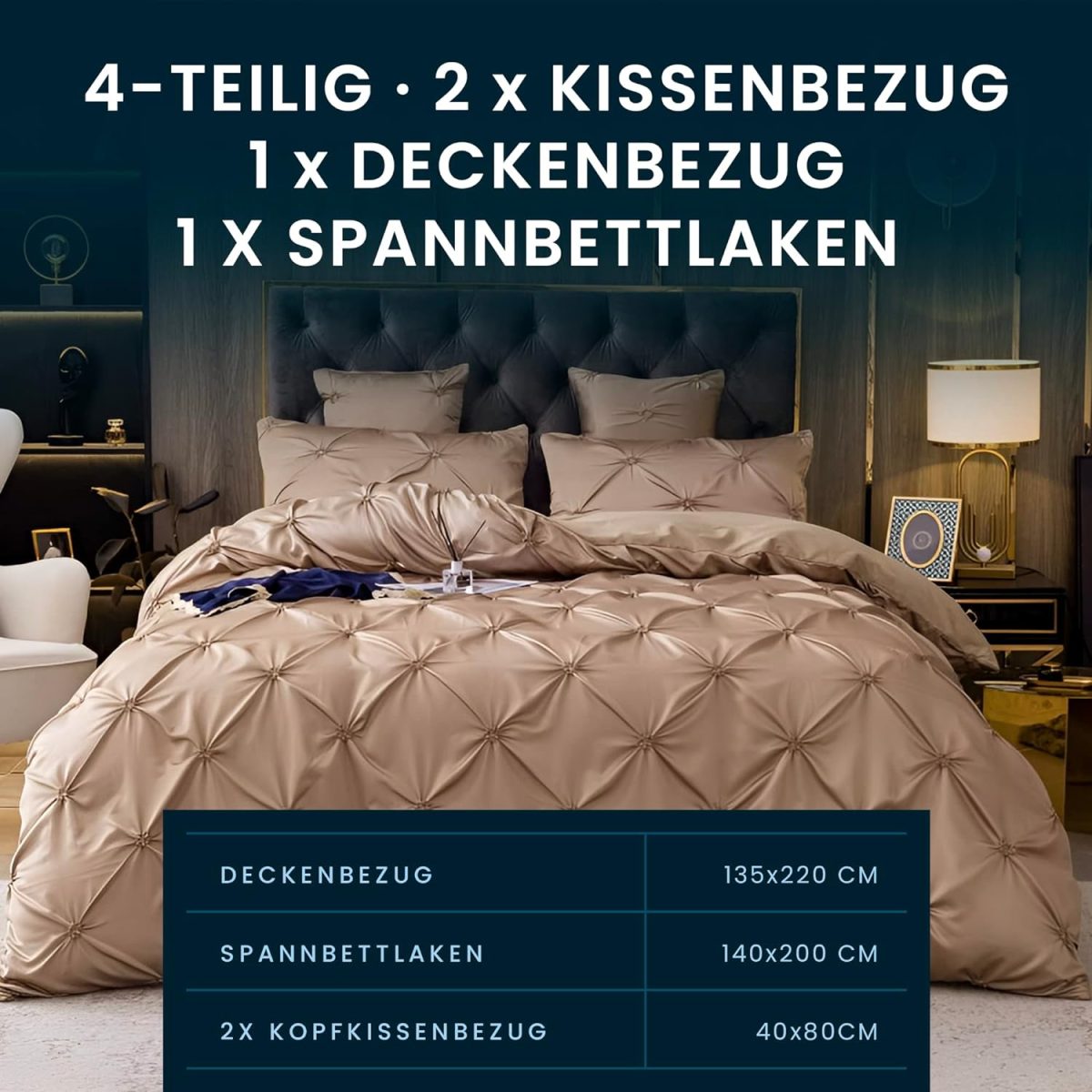 Pierre Mond bedding set 4 pieces 135 x 200 cm - Image 4