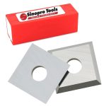 Face milling cutter replacement blades, 3 pieces sharpened on 4 sides. - Image 2