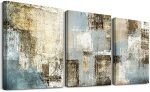 Wall painting on canvas 30x40x3cm of 3 pieces