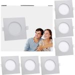Встраиваемый LED светильник 6шт, 6Вт, IP44, 230V