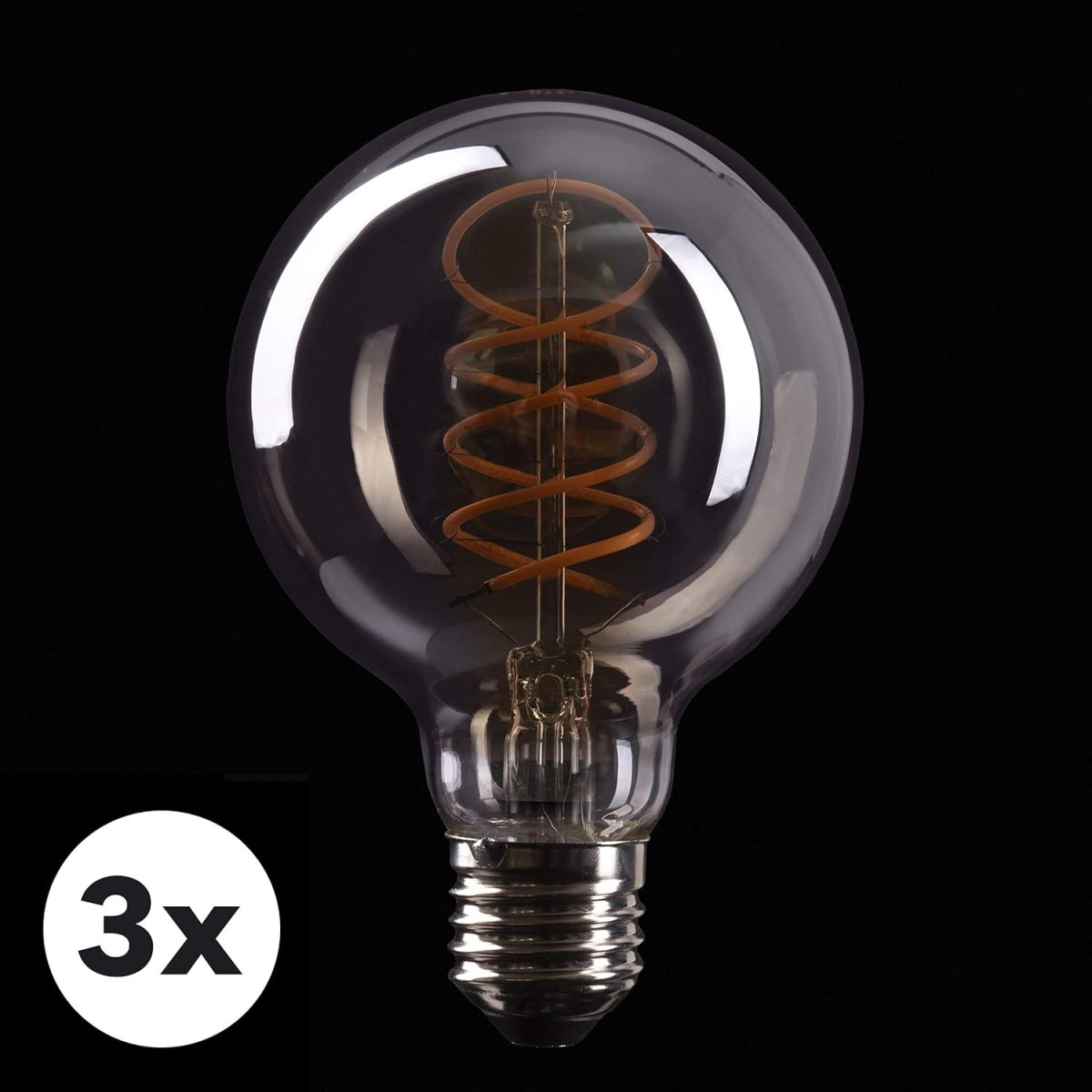 Lambipirn LED E27, 3 tk., 5W, 230V - Pilt 4