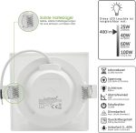 Встраиваемый LED светильник 6шт, 6Вт, IP44, 230V - Image 5