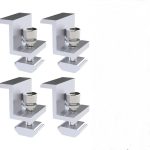 Pack of 4 Solar Panel Bracket End Clamp Kit, 45 mm - Image 6