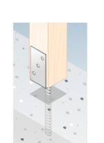 Post support PSL100U 101x100x40x4,0 mm DOMAX - Image 3