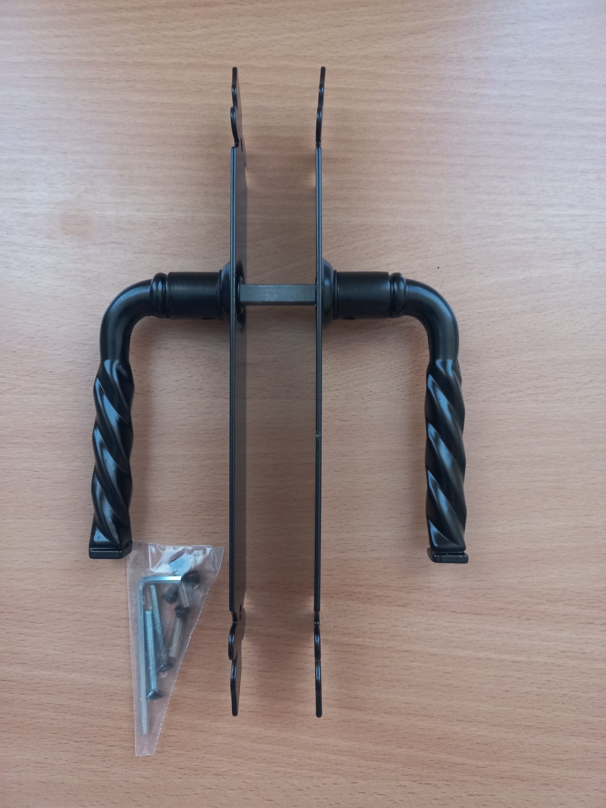 Uksekäepide WHA90 lukule 90 mm, komplekt - Pilt 4