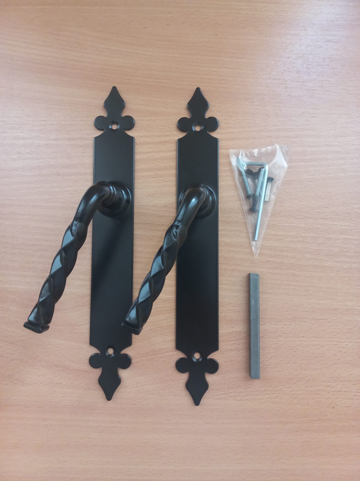 Uksekäepide WHB90 ilma lukuavata, komplekt - Pilt 4