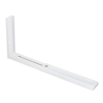 Microwave Wall Bracket WSR300 220x300–460x4.5 mm White DOMAX