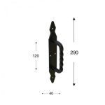 Decorative Handle UZR130 DOMAX - Image 2
