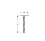 Betoonihark PPS130 130x205x3,0 mm DOMAX - Pilt 2
