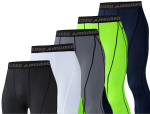 Arsuxeo Men Compression Pants, M - Image 2