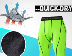 Arsuxeo Men Compression Pants, M - Image 4